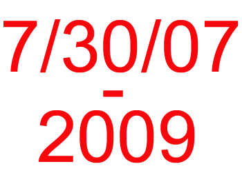 07/30/2007-2009