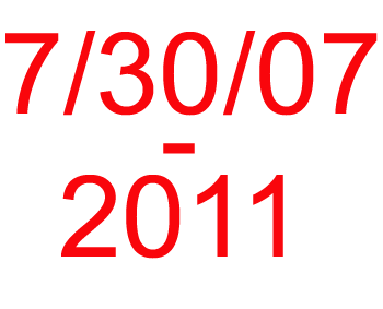 30.07.2007-2011