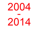 2004-2014