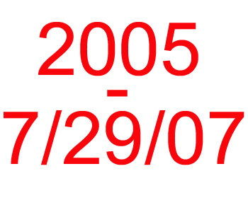 2005-29.07.2007