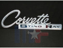 Blechschild Corvette Stingray 32\" X 10\" (ca. 81,3cm x 25,4cm)