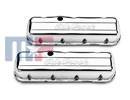 Edelbrock Signature Valve Covers Chrome BBC 65-up low