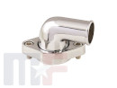 Thermostat housing Alu chrome Late GM V8