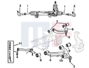 Bras de suspension supérieur gauche Ram 1500 4WD 09-22* exc MC