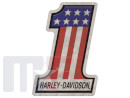 Placa metálica Harley Davidson #1 12\" x 18\" (ca 30.5 x 45.7cm)