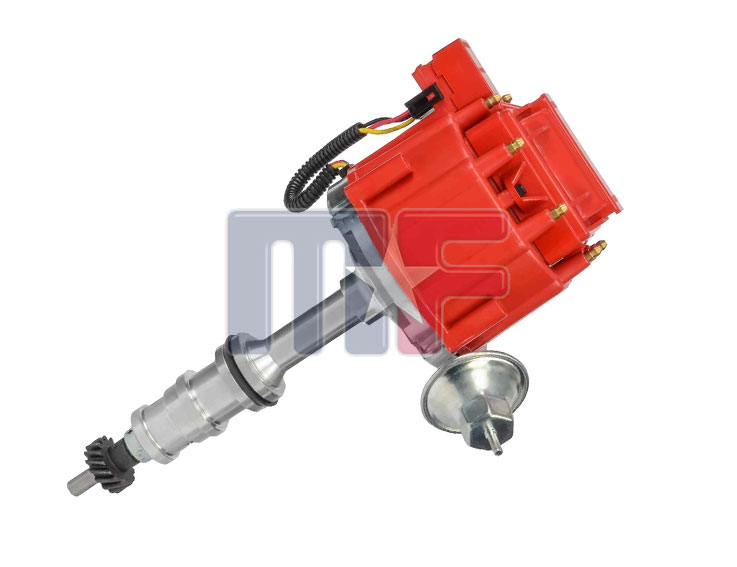 HEI Vacuum Advance Distributor Ford Big Block FE Red Cap