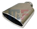 Exhaust tip 2,5\" (63,5mm) oval
