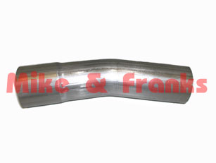 Exhaust elbow 3" (76,2mm) 20° Stainless Steel
