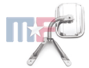 Edelstahl Truck Spiegel Low Mount 5" x 7"