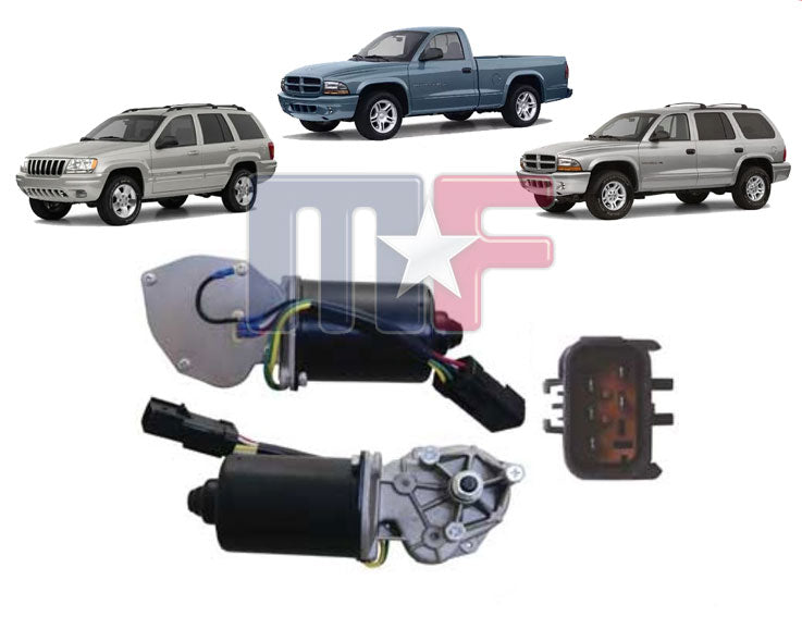 Neuer Scheibenwischermotor  für Dodge & Jeep Modelle Bj. 1997-2010