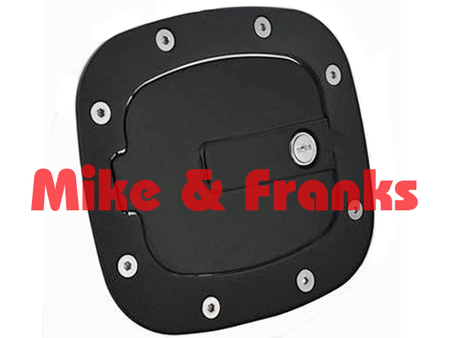 Billet Tankklappe Mattschwarz, abschließbar FJ Cruiser 07-12