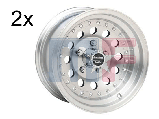 2x American Racing Outlaw II 15x8 5-5" Alufelge