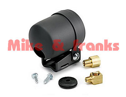 2204 Instrumentengehäuse Schwarz 52mm