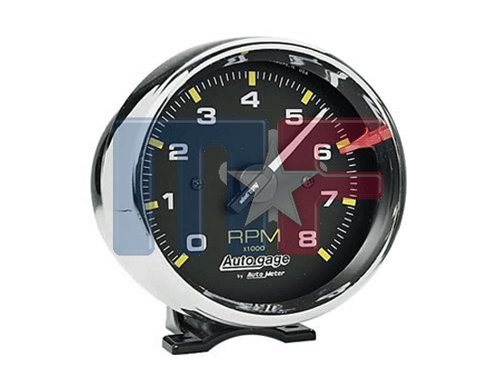 2301 Drehzahlmesser Chrom 95mm
