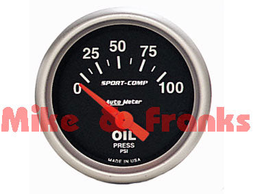 3327 Öldruckanzeige 0-100 PSI 52mm