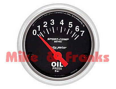 3327M Öldruckanzeige 0-7 Bar 52mm