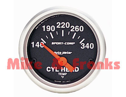 3336 Zylinderkopftemperaturanz. 140-340°F 52mm