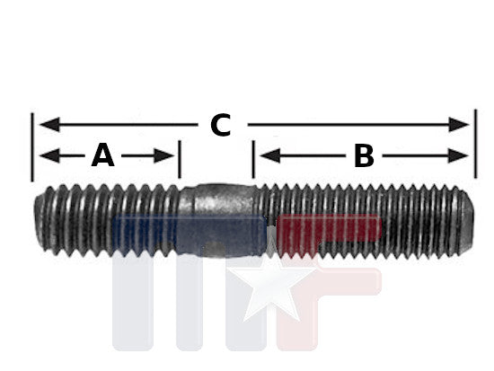 Auspuffkrümmer Steholzen 3/8"-16 Grande 8 (1Stk.) 3.25"