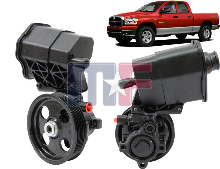 Neue Servopumpe m. Behälter u. Riemenscheibe Dodge Ram 1500 Bj.2002-07