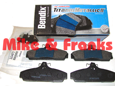 Bendix TitaniuMetallicII Bremsklötze Corvette 84-87 vorn