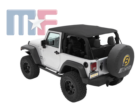 Bestop Trektop NX Soft Top 07-18 Wrangler 2-türig