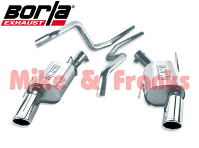 1014019 Borla Mustang V8 05-09 Auspuff EU-legal
