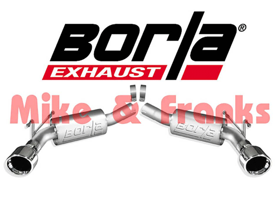 11775 Borla S-Type Camaro V8 2010-13 Auspufftöpfe
