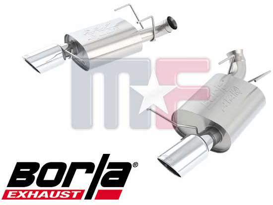 11838 Borla ATAK Mustang 5,0L V8 13-14 Auspufftöpfe