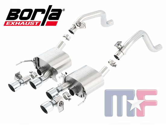 11856 Free-Flow Borla Corvette C7 14-15 Auspuff
