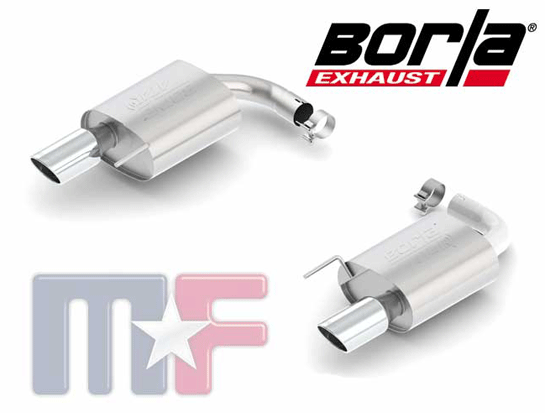 11895 Borla ATAK Mustang GT 5,0L 15-17 Auspufftöpfe