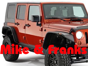 Bushwacker Flat Flares Verbreiterungen 07-11 Wrangler 4-türig