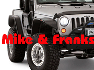 Bushwacker Flat Flares Verbreiterungen 07-11 Wrangler 2-türig