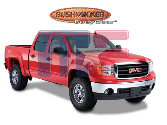 Bushwacker Cut-Out Flares GMC Sierra Fleetside 07-14*