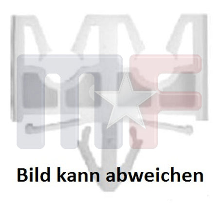Leitungsclip 3/16" doppelt