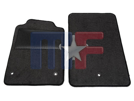 Fußmatten Werksstil schwarz vorne Corvette 07(spät)–13