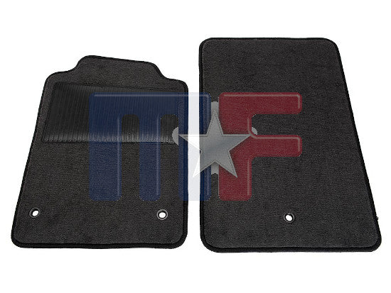 Fußmatten Werksstil schwarz vorne Corvette 07(spät)–13