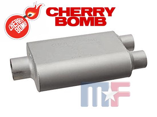 Cherry Bomb Pro Schalldämpfer 3" IN Dual 2.5" OUT