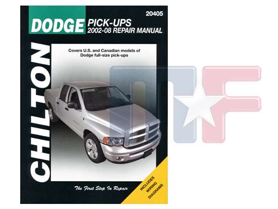 Chilton Reparaturanleitung 20405 Dodge Pickups 2002*-2008