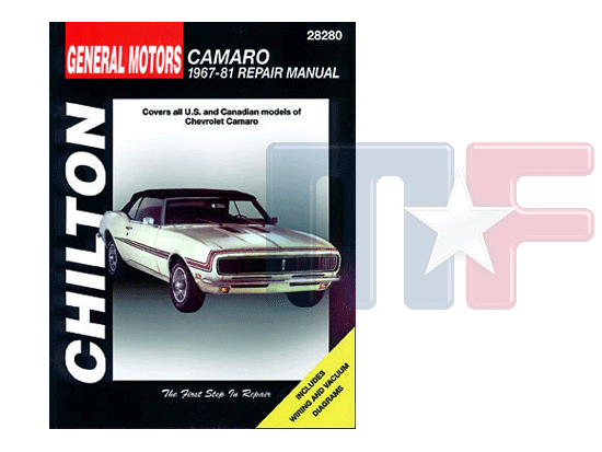 Chilton Reparaturanleitung 28280 Chevy Camaro 1967-1981