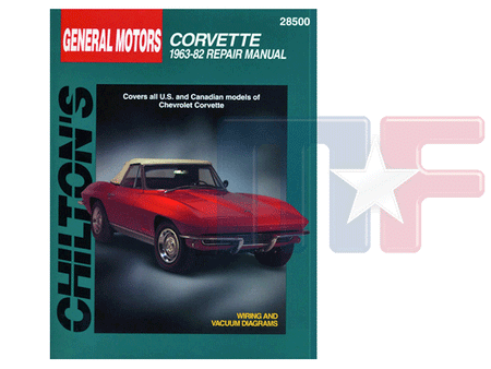 Chilton Reparaturanleitung 28500 Chevy Corvette 1963-1982