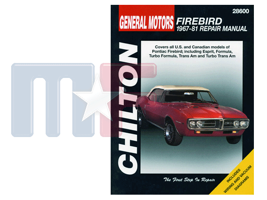 Chilton Reparaturanleitung 28600 Pontiac Firebird 1967-1981