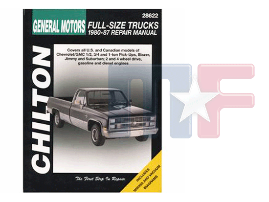 Chilton Reparaturanleitung 28622 GM C/K Pickup & SUV 1980-1987