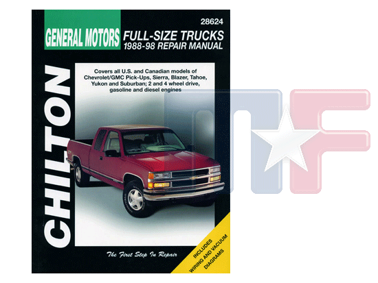 Chilton Reparaturanleitung 28624 GM C/K Pickup & SUV 88-98