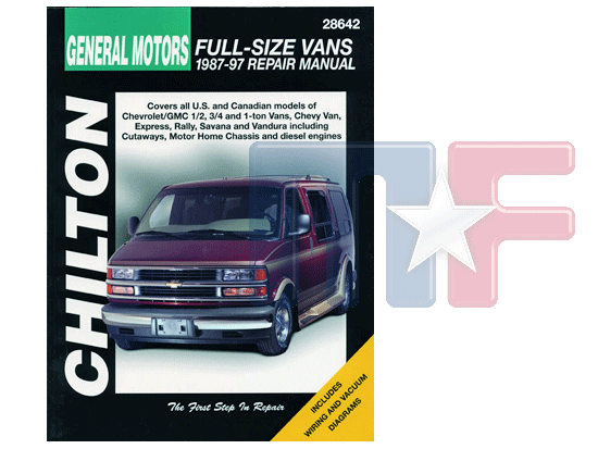 Chilton Reparaturanleitung 28642 GM Full Size Vans 1987-1997
