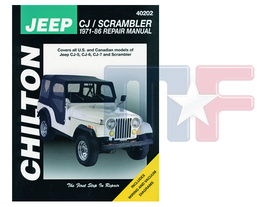 Chilton Reparaturanleitung 40202 Jeep CJ/Scrambler 1971-1986