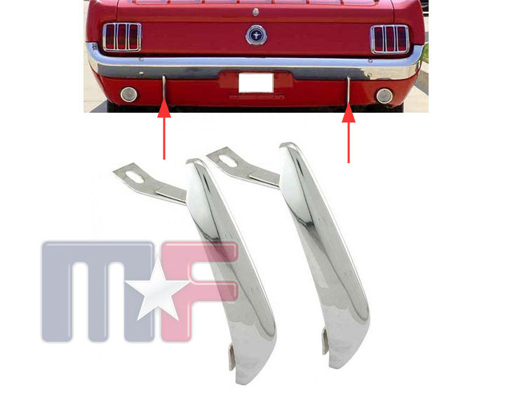 Stoßstangenhörner hinten Ford Mustang Bj.64-66