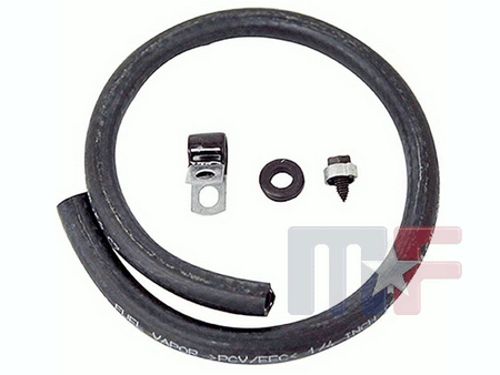 Hinterachs-Entlüftungsschlauch-Kit 64-70 Mustang