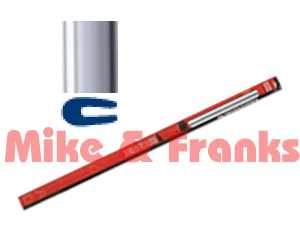 T3805 Türkantenzierleistenpaar Chrom 68,6cm