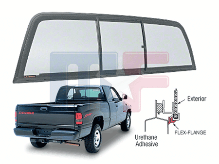 CRL Tri-Vent Three Panel Schiebefenster Ram PU 94-01/02 Solar