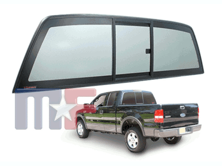 CRL Tri-Vent Three Panel Schiebefenster F-150 04-14 Solar